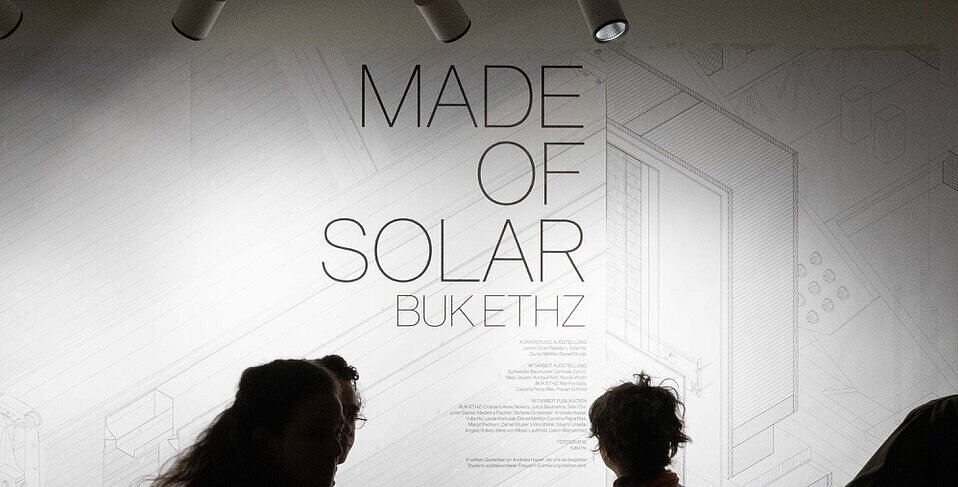 Glas Trösch unterstützt Ausstellung „Made of Solar“ in Zürich