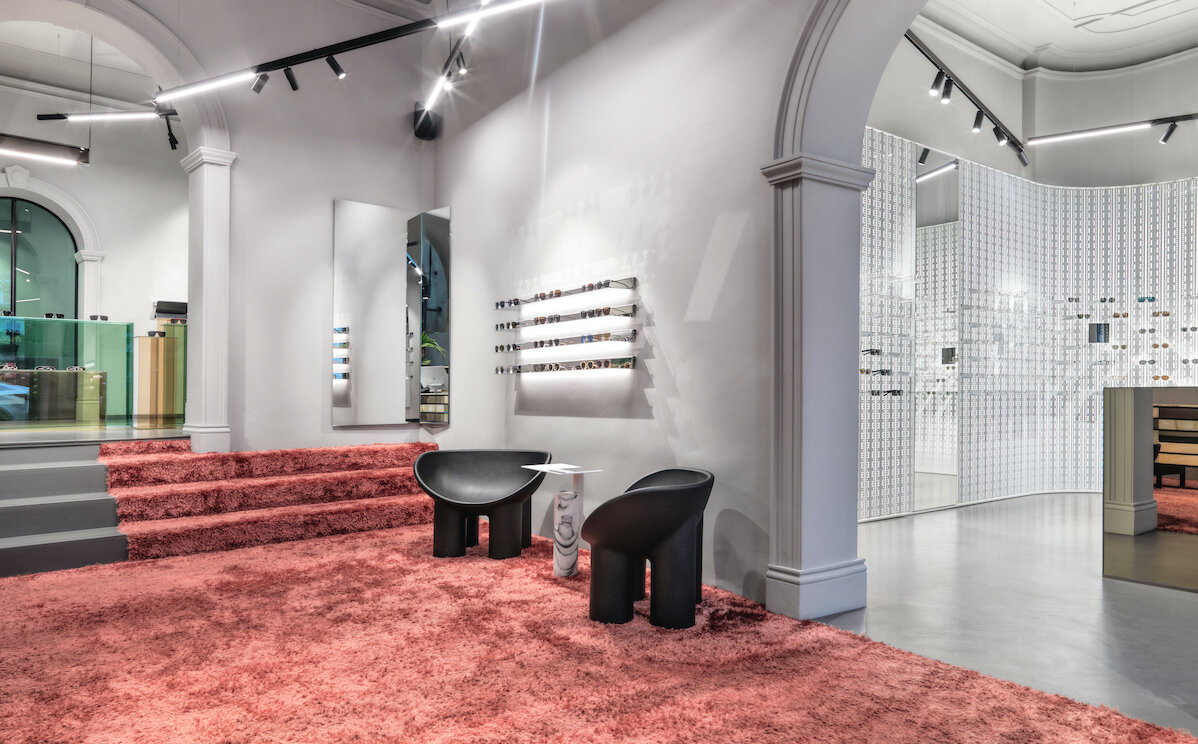 Mykita Store – Akzent in Farbe und Form