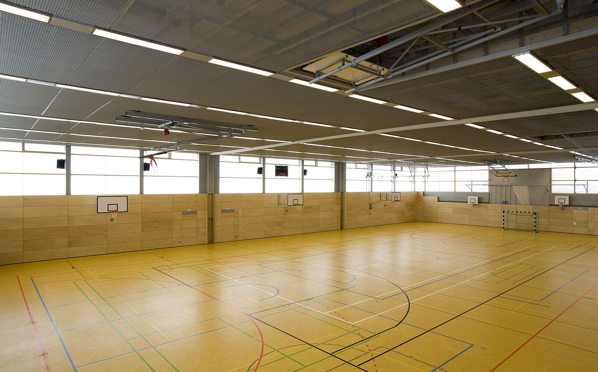 Three-court Sports Hall Traunreut