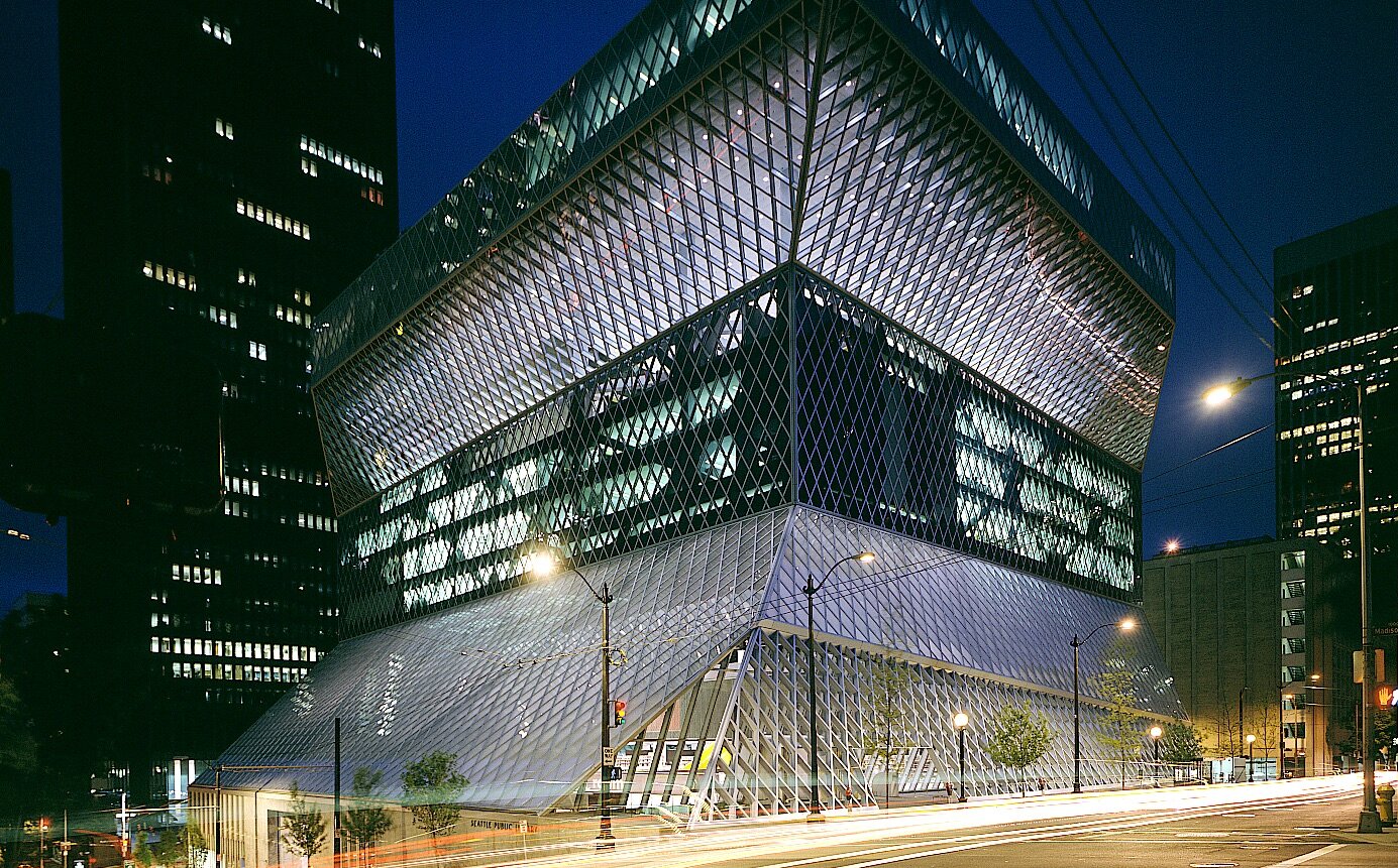 Seattle Central Library - The invention of OKATECH | Glas Trösch